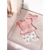 MAYORAL Conjunto leggings y diadema ECOFRIENDS recién nacida Blossom