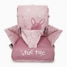 Trona Portátil para Bebés TUC TUC LITTLE FOREST Color Rosa