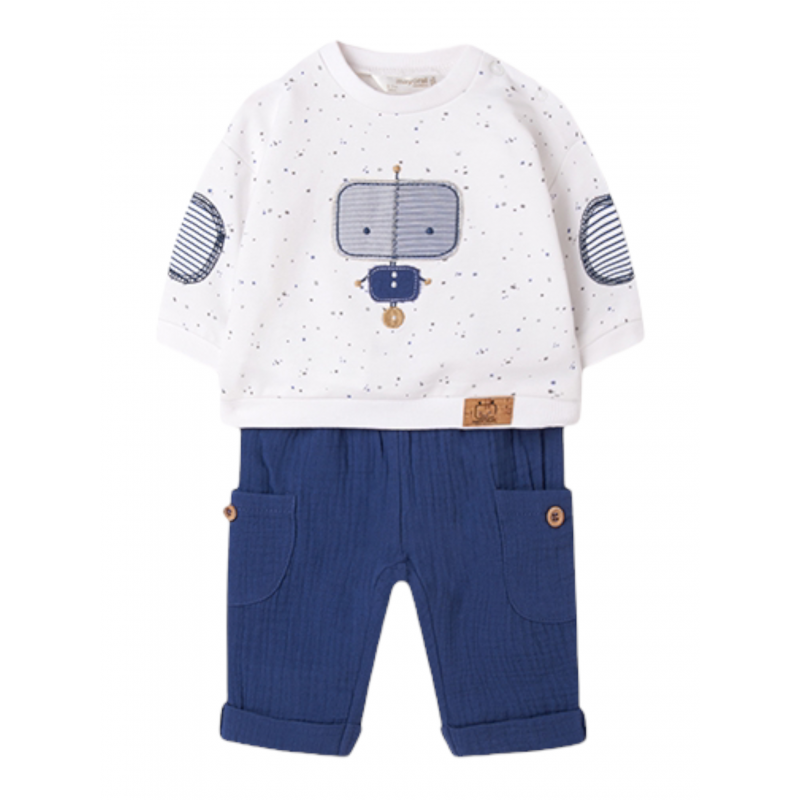 MAYORAL Set pantaloni Maglia lunga e neonato Notte