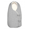 Saco Capazo Arrullo Tricot MAC ILUSION Gris