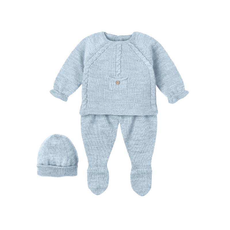 Conjunto de bebê 3 peças MAC ILOÃO Nube