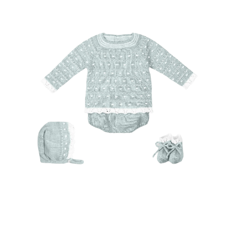 Set Baby 4 Stück Canesú MAC ILOION Menta