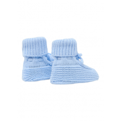 Patucos MAYORAL tricot para recién nacido Cielo
