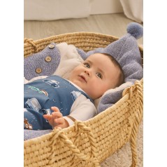 Saco MAYORAL tricot capazo bebé Color Azul