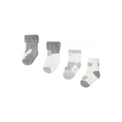 Pack 4 calcetines MAYORAL para Bebés Color Gris