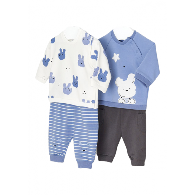 Set 4 pezzi MAYORAL Colore del bambino blu