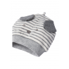 Conjunto pelele peto con gorro para recién nacido ECOFRIENDS Color Gris