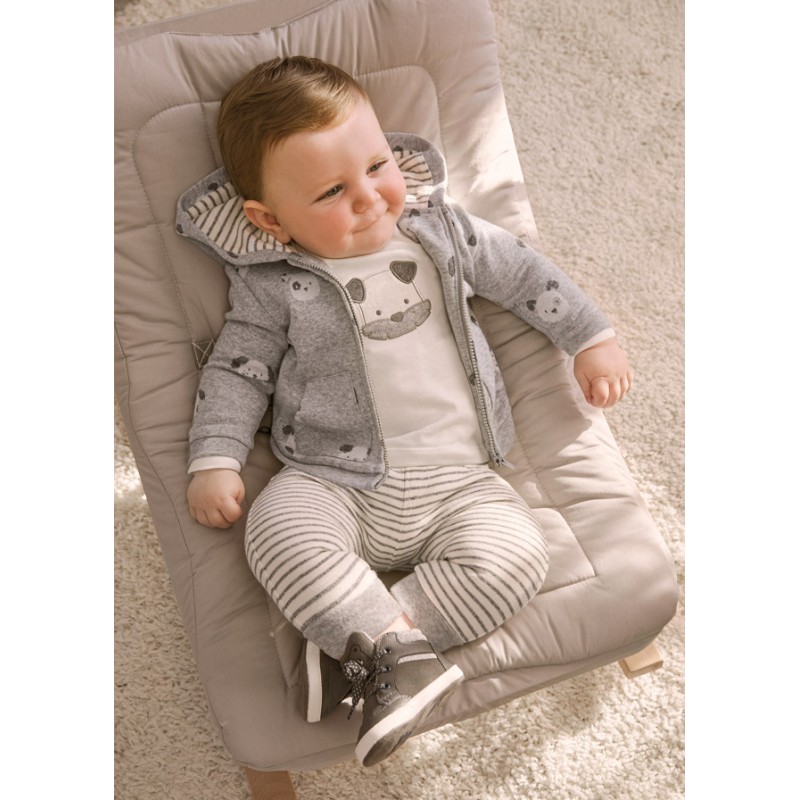 Chándal 3 timbres MAYORAL Baby Grey