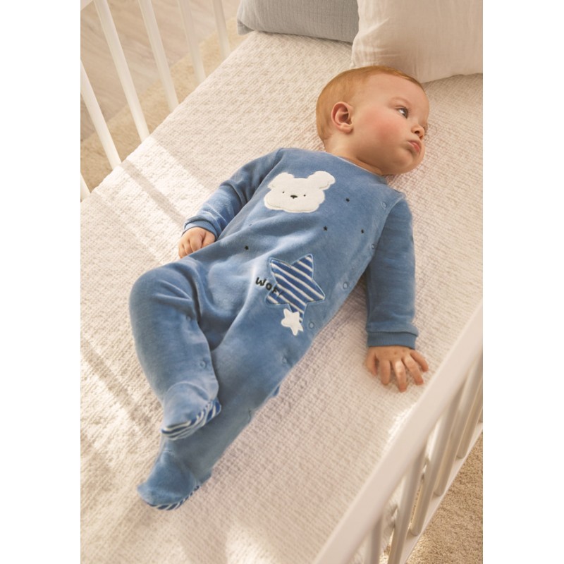 Pack 2 samtig pajamas MAYORAL Blau