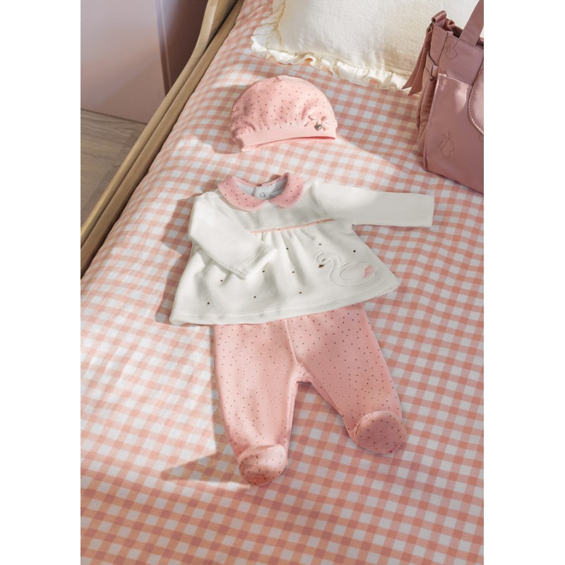 Polain Set mit Hut MAYORAL Baby Rose