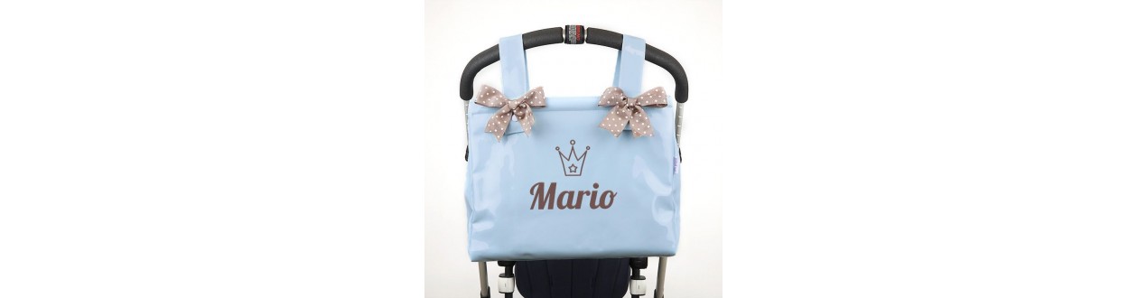Personalisierte Babytaschen- Bestickte Taschen.